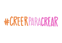 Creation Crear Sticker by mamaQuilla Tejidos