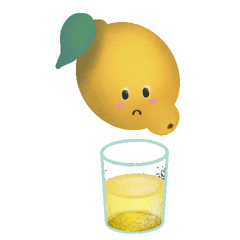 fittmyr sad lemon lemonade citron Sticker
