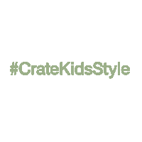 crateandbarrelofficial shop crate and barrel crateandbarrel cratekidsstyle Sticker