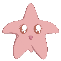 starfish 毛毛ㄉ快樂好朋友 Sticker by HappyKawaiiFriends