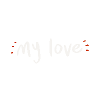 my love friends Sticker