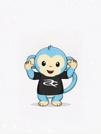 Go Blue Monkey GIF by Respective