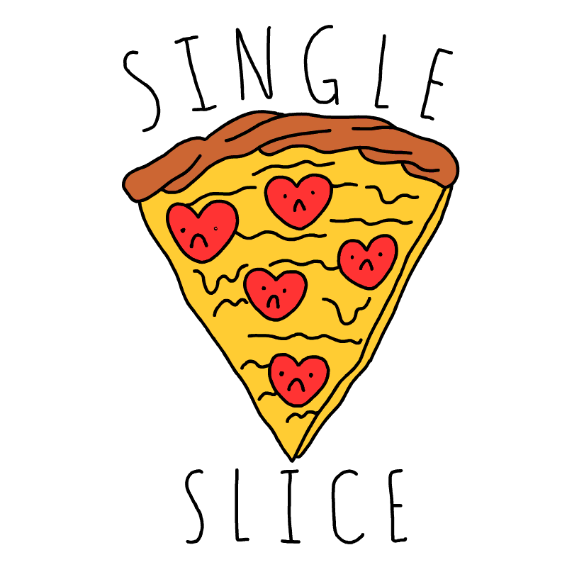 Pizza Single Life GIF by LookHUMAN