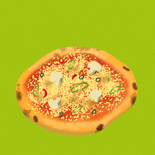 Hungry Pizza Time GIF by Grupa Pingwina