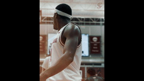 Scu Basketball GIF by Santa Clara Broncos