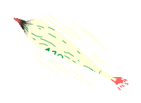 weed rocket Sticker by Juan Billy