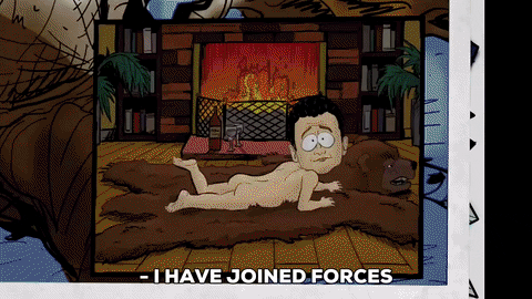 mirror staring GIF by South Park 