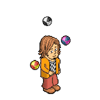 Habbo Hotel Circus Sticker