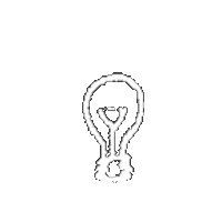 galacticmarmalade ideas lightbulb brightlight flashinglight Sticker