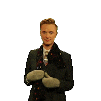 owainwynevans winter bbc hands cold Sticker