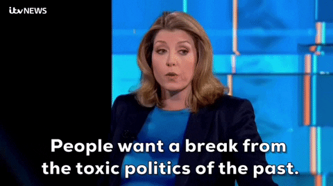 Penny Mordaunt Uk GIF by GIPHY News