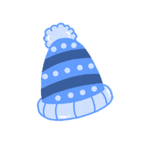 Winter Santa Sticker