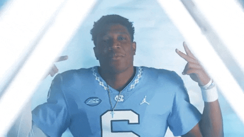 North Carolina Football GIF by UNC Tar Heels