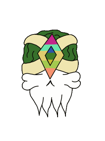 Thecommitteeofpublicsafety giphyupload rainbow trippy space Sticker