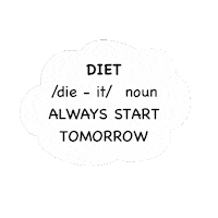 Food Cloud Sticker
