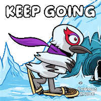 Keep Go On Sticker by VeeFriends