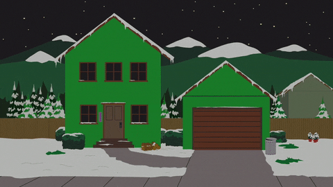 snow house GIF by South Park 