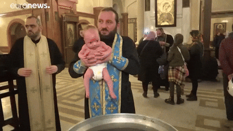 Baptism Tbilisi GIF by euronews