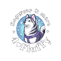Dogwear Sticker by 4fluffy.shop