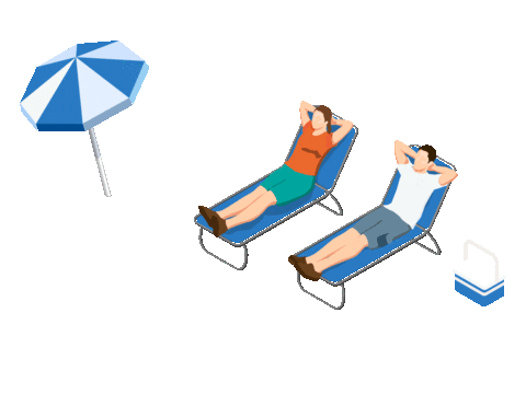 Camplify giphyupload beach camping camp Sticker