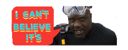 excited shaquille o neal Sticker by Shark Week