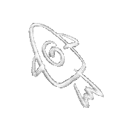 littlemoonshowcase space spaceship ur holdmuhely Sticker