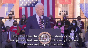 Joe Biden Democracy GIF by GIPHY News