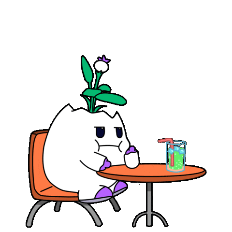 I Dont Care Wow Sticker by Magic Eden