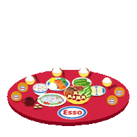 EssoSG happy health tiger cny Sticker