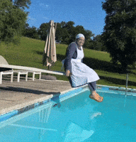Amish Swimming GIF by Jess Stempel