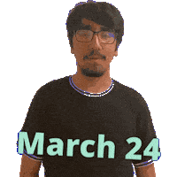 March 24 Sticker