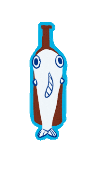 Drunk Christmas Sticker by JenChibi