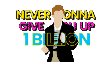 Never Gonna Give You Up Dance Sticker by Rick Astley