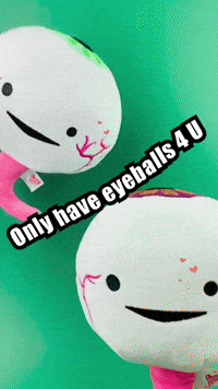 Brown Eyes Love GIF by I Heart Guts