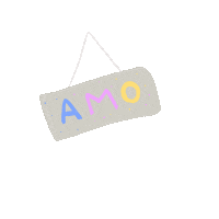 Amo Sticker by Blanq.cl