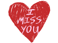 I Miss You Corazon Sticker by Jess