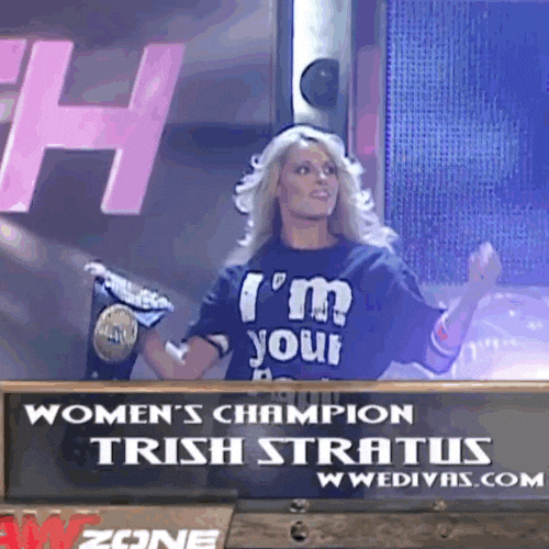 trishstratuscom giphyupload trish stratus eddie guerrero im your papi GIF