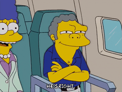 happy marge simpson GIF