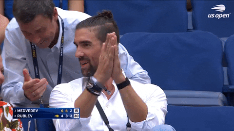 Us Open Tennis Applause GIF by US Open