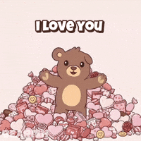 I Love You Heart GIF by BEARISH