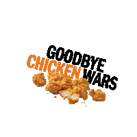 Peace Eating Sticker by Popeyes Chicken