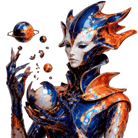 Sci-Fi Magic Sticker