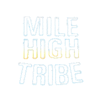 be humble mile high Sticker by WELLth