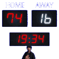 16 Away Sticker