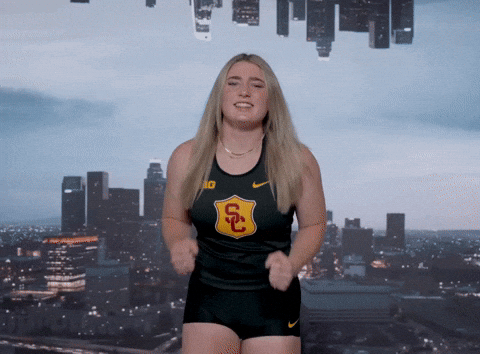 Track And Field GIF by USC Trojans