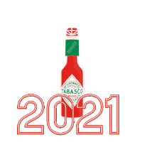 New Year Christmas Sticker by TABASCO® Brand
