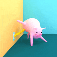 Peeing Bad Dog GIF by Shane Beam