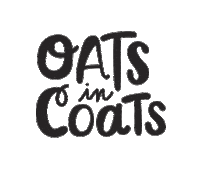 OatsinCoats fun logo silly yum Sticker