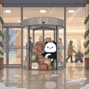Merry Christmas Snow GIF by Kanpai Pandas