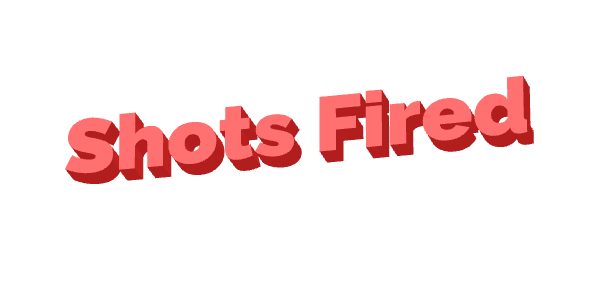 Shots Fired Art Sticker by Justin